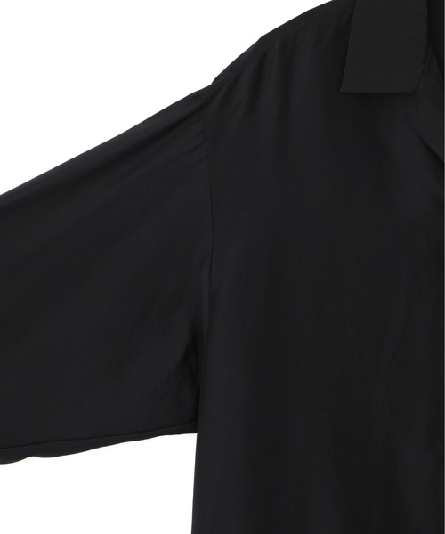 YLEVE（イレーヴ）の「YLEVE / SILK HABUTAE PAJAMA SHIRT（シャツ/ブラウス・メンズ・ブラック/ブルー・4/3）」の6枚目の写真