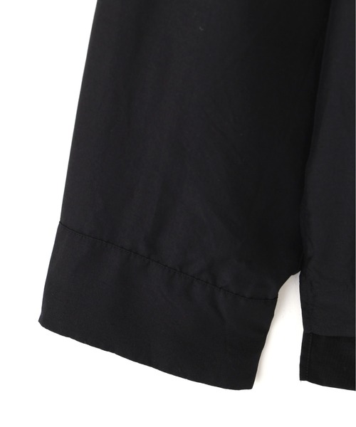 YLEVE（イレーヴ）の「YLEVE / SILK HABUTAE PAJAMA SHIRT（シャツ/ブラウス・メンズ・ブラック/ブルー・4/3）」の8枚目の写真