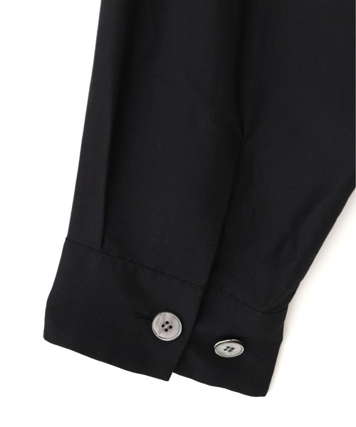 YLEVE（イレーヴ）の「YLEVE / SILK HABUTAE PAJAMA SHIRT（シャツ/ブラウス・メンズ・ブラック/ブルー・4/3）」の9枚目の写真