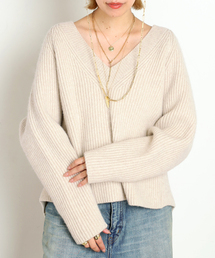 【LIBERADD/リベラド】V-NECK KNIT