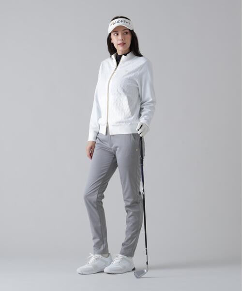 St ANDREWS（セントアンドリュース）の「[防風・撥水] スムースボンディングパンツ (WOMENS)（その他パンツ・レディース・グレー/ネイビー・S/M/L）」の5枚目の写真