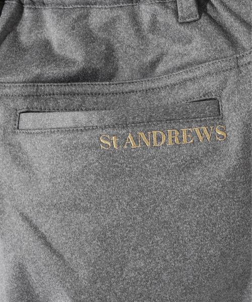 St ANDREWS（セントアンドリュース）の「[防風・撥水] スムースボンディングパンツ (WOMENS)（その他パンツ・レディース・グレー/ネイビー・S/M/L）」の10枚目の写真