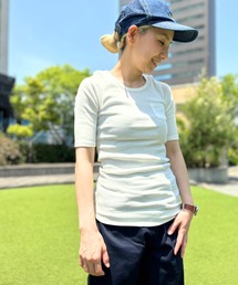ALOHA Cotton Rib Pocket T-shirts/コットンリブポケット５分袖Tシャツ