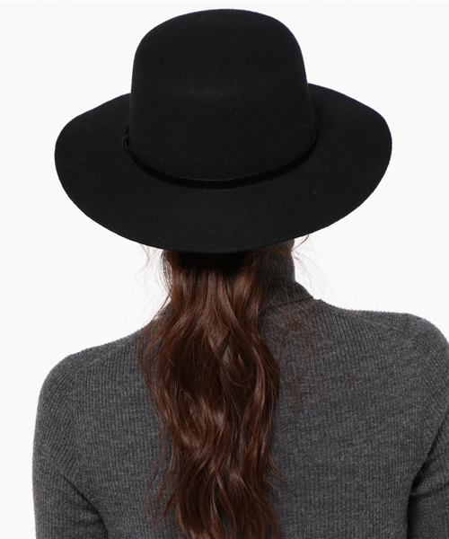 31 Sons de mode(トランテアン ソン ドゥ モード)の「フェルトカンカン帽(ハット・レディース・ベージュ/ブラック/カーキ・FREE)」の5枚目の写真