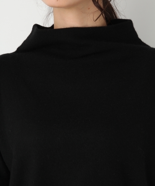 A part by（アパートバイ）の「12Gカシコンドルマンタートルネック　738597 （ニット/セーター・レディース・ブラック/キャメル/パープル/オフホワイト・FREE）」の14枚目の写真