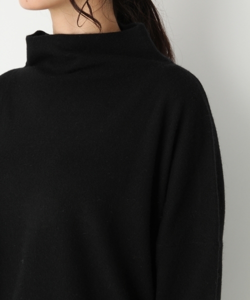 A part by（アパートバイ）の「12Gカシコンドルマンタートルネック　738597 （ニット/セーター・レディース・ブラック/キャメル/パープル/オフホワイト・FREE）」の15枚目の写真