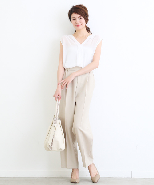 PICHE ABAHOUSE（ピシェ アバハウス）の「【不動の人気No.1】fluffy fitポインテッドラインパンプス（パンプス・レディース・ピンクゴールド/ブラック/ブルー/レッド/ベージュ/ブラック系その他/グレー・36/37/38/34/35/39/40）」の20枚目の写真