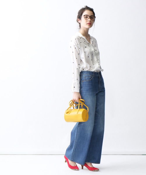 PICHE ABAHOUSE（ピシェ アバハウス）の「【不動の人気No.1】fluffy fitポインテッドラインパンプス（パンプス・レディース・ピンクゴールド/ブラック/ブルー/レッド/ベージュ/ブラック系その他/グレー・36/37/38/34/35/39/40）」の16枚目の写真