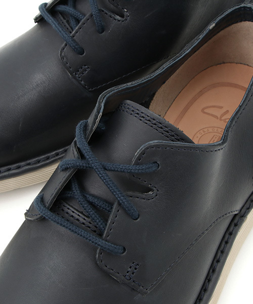 Clarks(クラークス)の「Fayeman Lace / フェイマンレース (ネイビーレザー)(ドレスシューズ・メンズ・ブルー・6/7/9/10/8/7.5/10.5/9.5/8.5/6.5)」の7枚目の写真