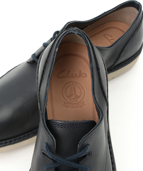 Clarks(クラークス)の「Fayeman Lace / フェイマンレース (ネイビーレザー)(ドレスシューズ・メンズ・ブルー・6/7/9/10/8/7.5/10.5/9.5/8.5/6.5)」の8枚目の写真
