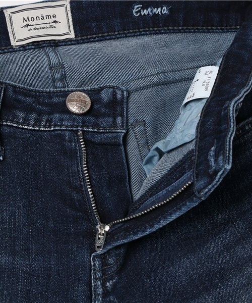Moname（モナーム）の「■Moname  アンクル スキニー デニムパンツ  EMMA (エマ) /41161009（デニムパンツ・レディース・サックスブルー/ブルー/ライトブルー・24inch/26inch/25inch/23inch/27inch）」の12枚目の写真