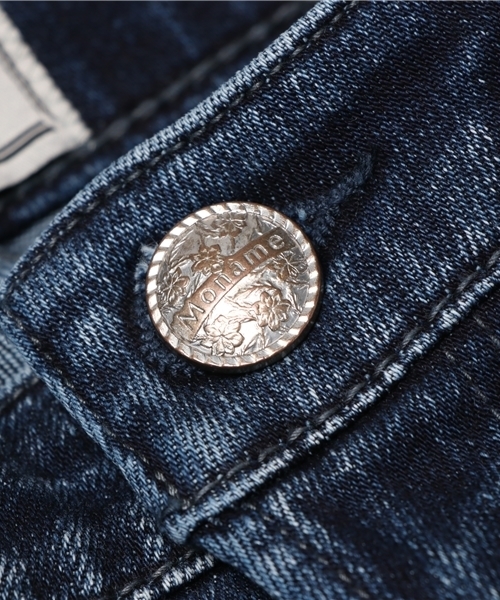 Moname（モナーム）の「■Moname  アンクル スキニー デニムパンツ  EMMA (エマ) /41161009（デニムパンツ・レディース・サックスブルー/ブルー/ライトブルー・24inch/26inch/25inch/23inch/27inch）」の13枚目の写真