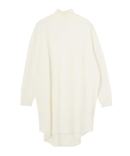 merry jenny（メリージェニー）の「ラウンドカットニットワンピース（ワンピース・レディース・オフホワイト/ブラック/レッド/ピンク/ライトブルー・FREE）」の2枚目の写真