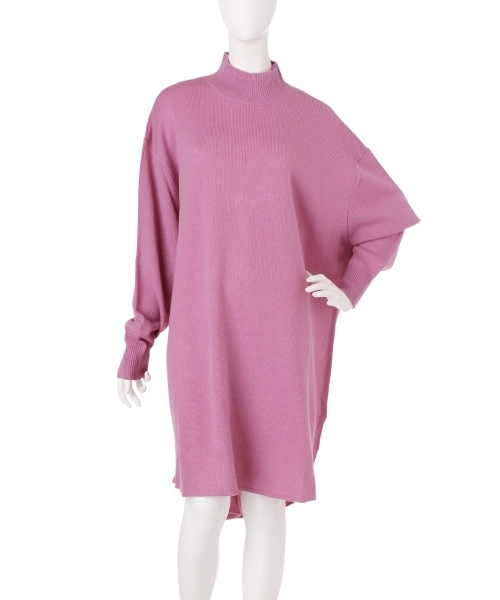 merry jenny（メリージェニー）の「ラウンドカットニットワンピース（ワンピース・レディース・オフホワイト/ブラック/レッド/ピンク/ライトブルー・FREE）」の8枚目の写真