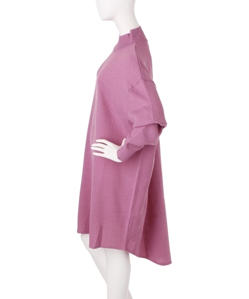 merry jenny（メリージェニー）の「ラウンドカットニットワンピース（ワンピース・レディース・オフホワイト/ブラック/レッド/ピンク/ライトブルー・FREE）」の9枚目の写真