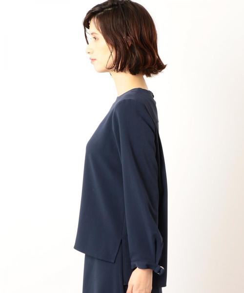 green label relaxing（グリーンレーベルリラクシング）の「RF ベルト セットアップワンピース ◆（ワンピース・レディース・ワインレッド/オリーブ/ネイビー・36/38）」の21枚目の写真