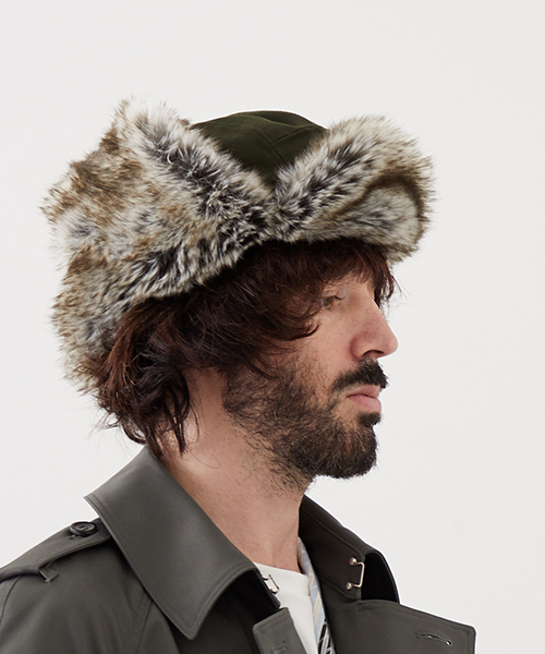 UNITED TOKYO（ユナイテッドトウキョウ）の「フライトキャップ（キャップ・メンズ・ブラック/カーキ・FREE）」の8枚目の写真