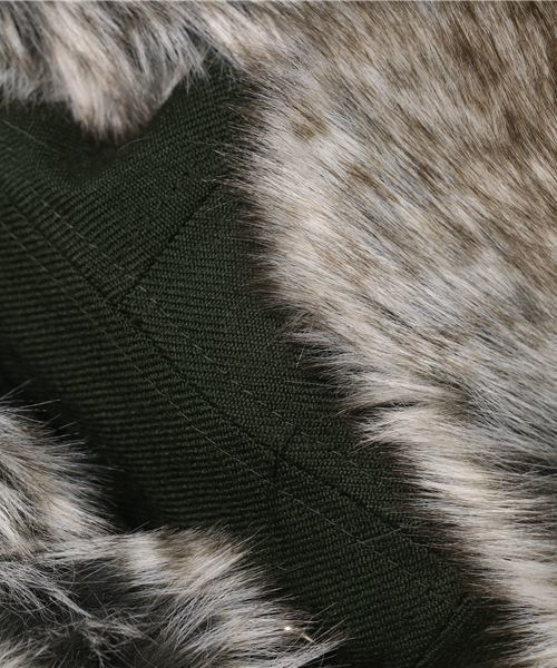 UNITED TOKYO（ユナイテッドトウキョウ）の「フライトキャップ（キャップ・メンズ・ブラック/カーキ・FREE）」の3枚目の写真