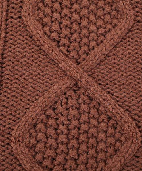 titivate（ティティベイト）の「3ｹﾞｰｼﾞｹｰﾌﾞﾙﾆｯﾄﾌﾟﾙｵｰﾊﾞｰ（ニット/セーター・レディース・ホワイト/ブラック/ブラウン・M）」の11枚目の写真