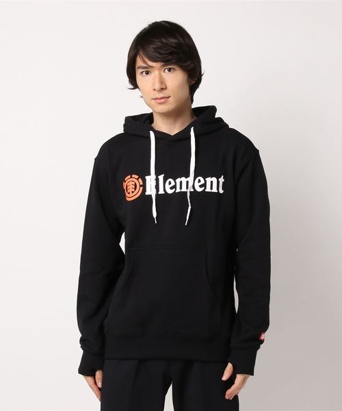 ELEMENT(エレメント)の「ELEMENT メンズ HORIZONTAL HO プルオーバーパーカー(パーカー・メンズ・ブラック/ホワイト・MEDIUM/X-LARGE/LARGE)」の9枚目の写真