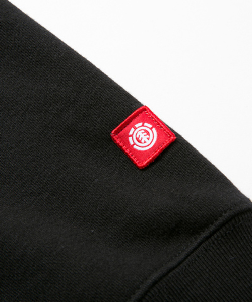 ELEMENT(エレメント)の「ELEMENT メンズ HORIZONTAL HO プルオーバーパーカー(パーカー・メンズ・ブラック/ホワイト・MEDIUM/X-LARGE/LARGE)」の5枚目の写真