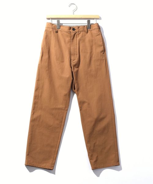SHIPS(シップス)の「SU: コットン テーパードパンツ(その他パンツ・メンズ・ネイビー/キャメル・MEDIUM/SMALL/LARGE)」の1枚目の写真