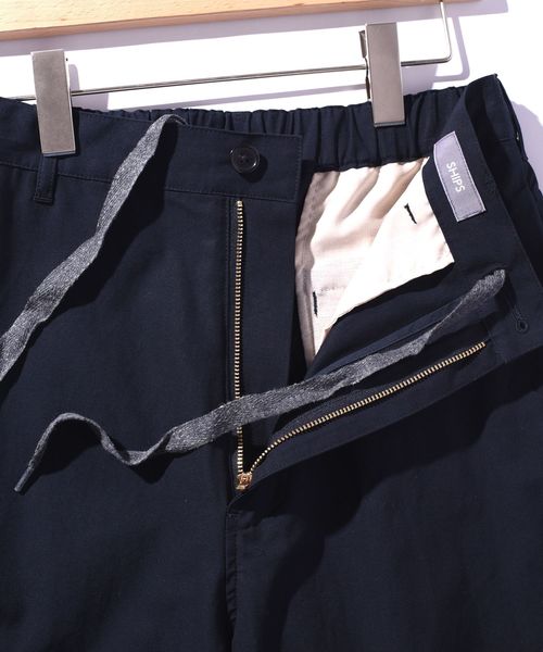 SHIPS(シップス)の「SU: コットン テーパードパンツ(その他パンツ・メンズ・ネイビー/キャメル・MEDIUM/SMALL/LARGE)」の8枚目の写真