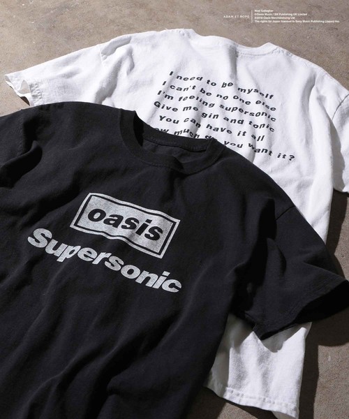 ADAM ET ROPE'（アダムエロペ）の「SONG LYRICS T-shirt(size:M,L,LL