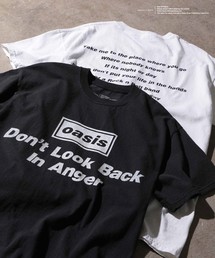 ADAM ET ROPE' | 【oasis for ADAM ET ROPE'】SONG LYRICS T-shirt(size:M,L,LL)(Tシャツ/カットソー)