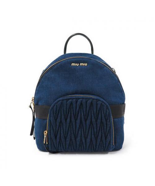 ブランド古着 バッグ バックパック リュック Miu Miu ミュウミュウ のファッション通販 Zozoused