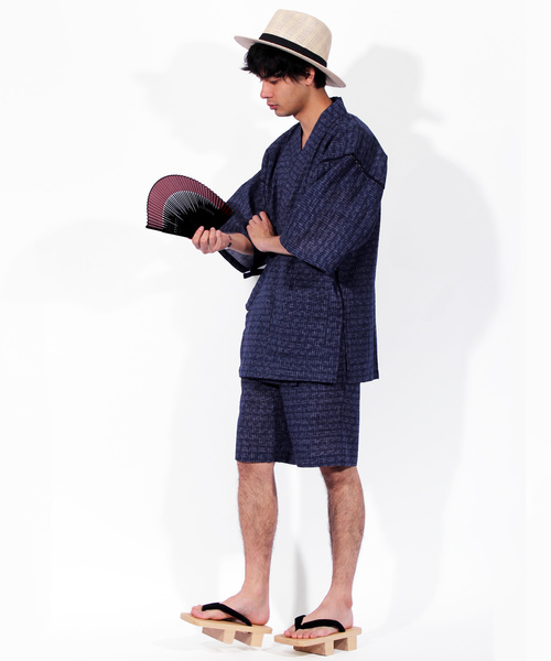 ８(eight)（エイト）の「シルク 扇子 せんす（和装小物・メンズ・ブラック/パープル/ネイビー/ブラウン/ワイン・FREE）」の7枚目の写真