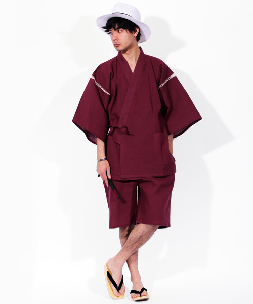 ８(eight)（エイト）の「シルク 扇子 せんす（和装小物・メンズ・ブラック/パープル/ネイビー/ブラウン/ワイン・FREE）」の10枚目の写真