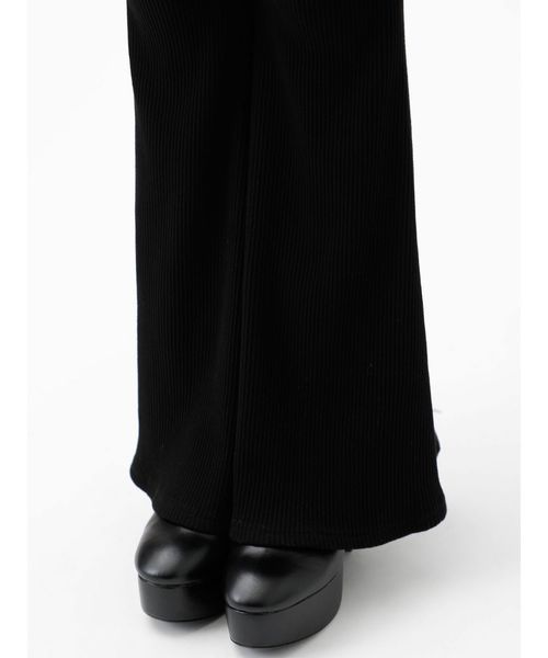 EVRIS(エヴリス)の「ハイウエストリブフレアレギンス(その他パンツ・レディース・ブラック/カーキ/キャメル・FREE)」の19枚目の写真