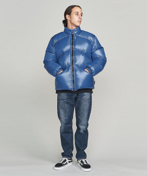 ロッキーマウンテンフェザーベッド NSダウンジャケット ブルー Rocky Mountain FeatherBed（ロッキー マウンテン フェザー