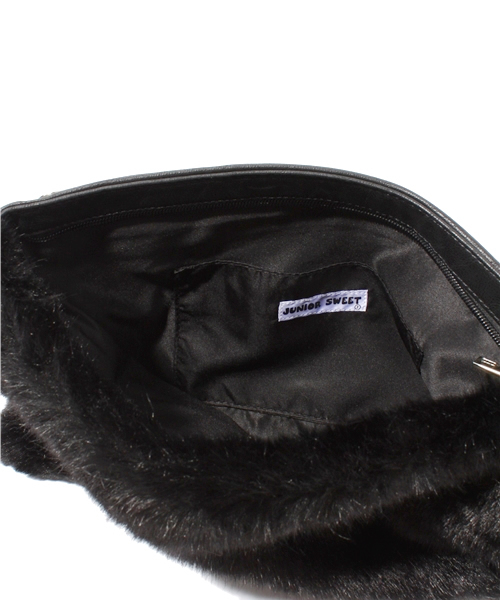 WEGO(ウィゴー)の「WEGO/ファークラッチバッグ(クラッチバッグ・レディース・ホワイト/ブラック/ブルー/キャメル・FREE)」の10枚目の写真