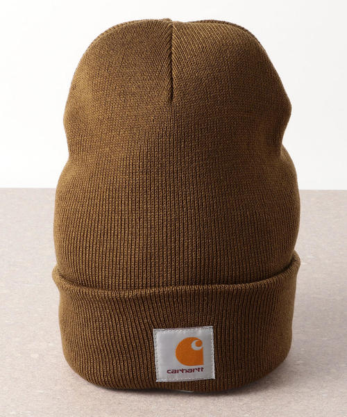 Carhartt（カーハート）の「［カーハート］ST★ CARHARTT AC ワッチキャップ / ニット帽（ニットキャップ/ビーニー・メンズ・オレンジ/パープル/ブラック/オリーブ/ブラウン・FREE）」の8枚目の写真