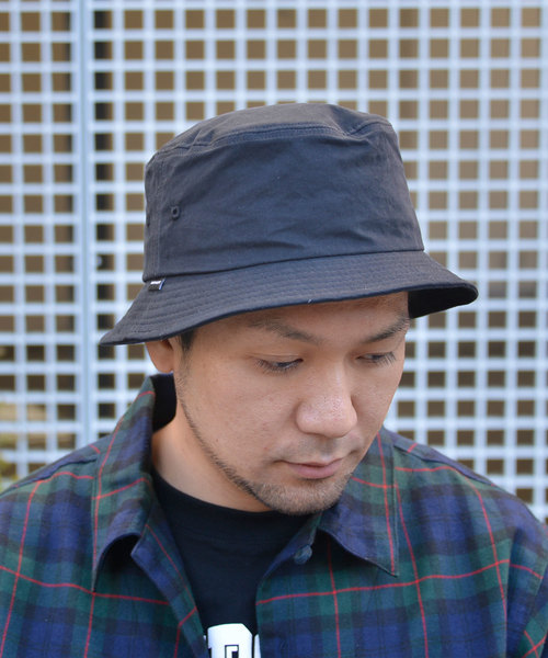 ANCHOR（アンカー）の「QUARTER GALLERY　起毛ツイルバケットHAT（ハット・メンズ・ブラック/ベージュ/カーキ・FREE）」の9枚目の写真