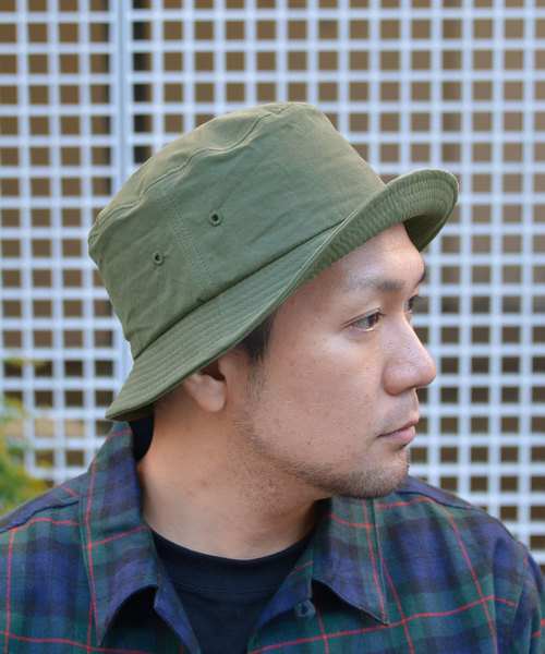 ANCHOR（アンカー）の「QUARTER GALLERY　起毛ツイルバケットHAT（ハット・メンズ・ブラック/ベージュ/カーキ・FREE）」の7枚目の写真