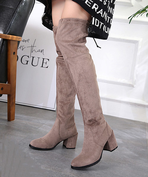 Futier land（フューティアランド）の「選べるニーハイブーツ（ブーツ・レディース・ブラック/モカ/ブラック系その他/ブラウン系その他/ブラウン/ブラウン系その他2・38/39/35/36/37）」の8枚目の写真