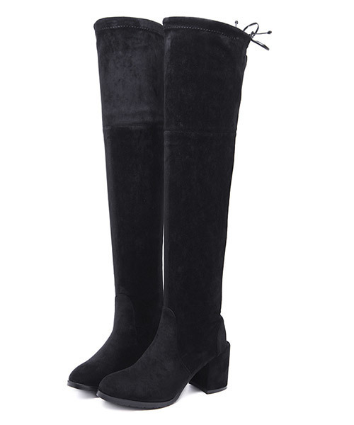 Futier land（フューティアランド）の「選べるニーハイブーツ（ブーツ・レディース・ブラック/モカ/ブラック系その他/ブラウン系その他/ブラウン/ブラウン系その他2・38/39/35/36/37）」の9枚目の写真