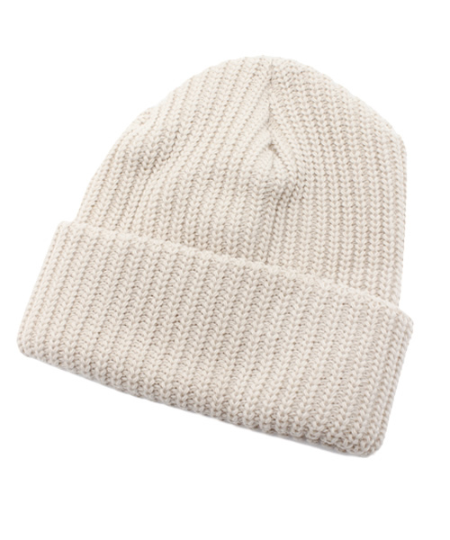 green label relaxing（グリーンレーベルリラクシング）の「BRONER ニットキャップ②◆（ニットキャップ/ビーニー・レディース・ダークグレー/ベージュ/ネイビー/パープル/ブラック/ワインレッド/オリーブ/ライトグレー/クリーム/コバルトブルー/オフホワイト・フリー）」の7枚目の写真