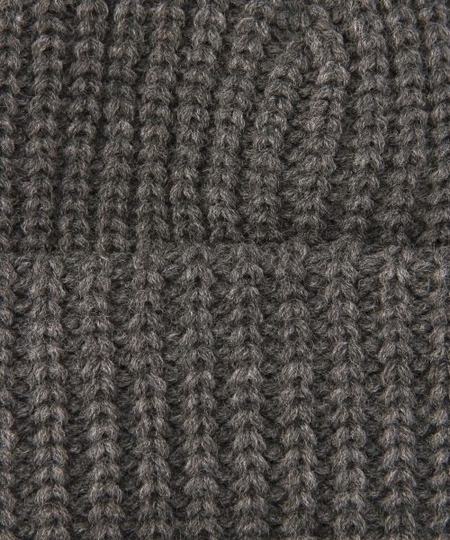 green label relaxing（グリーンレーベルリラクシング）の「BRONER ニットキャップ②◆（ニットキャップ/ビーニー・レディース・ダークグレー/ベージュ/ネイビー/パープル/ブラック/ワインレッド/オリーブ/ライトグレー/クリーム/コバルトブルー/オフホワイト・フリー）」の13枚目の写真