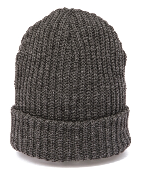 green label relaxing（グリーンレーベルリラクシング）の「BRONER ニットキャップ②◆（ニットキャップ/ビーニー・レディース・ダークグレー/ベージュ/ネイビー/パープル/ブラック/ワインレッド/オリーブ/ライトグレー/クリーム/コバルトブルー/オフホワイト・フリー）」の14枚目の写真