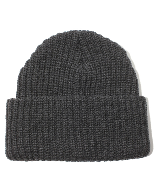 green label relaxing（グリーンレーベルリラクシング）の「BRONER ニットキャップ②◆（ニットキャップ/ビーニー・レディース・ダークグレー/ベージュ/ネイビー/パープル/ブラック/ワインレッド/オリーブ/ライトグレー/クリーム/コバルトブルー/オフホワイト・フリー）」の16枚目の写真