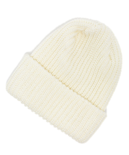 green label relaxing（グリーンレーベルリラクシング）の「BRONER ニットキャップ②◆（ニットキャップ/ビーニー・レディース・ダークグレー/ベージュ/ネイビー/パープル/ブラック/ワインレッド/オリーブ/ライトグレー/クリーム/コバルトブルー/オフホワイト・フリー）」の22枚目の写真