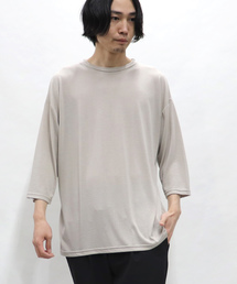 Confirm / コンファーム 天竺7分丈Tシャツ