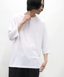 Confirm / コンファーム 天竺7分丈Tシャツ