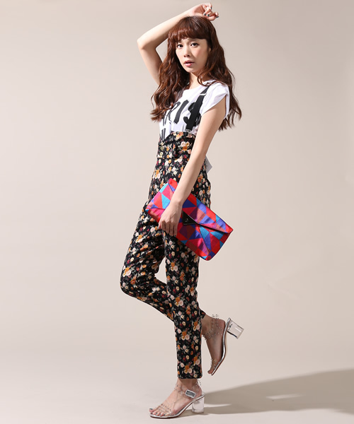 Kikka The Diary Of キッカ ザ ダイアリー オブ の サスペンダーフラワーパンツ その他パンツ Wear