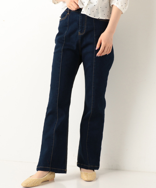 Archives アルシーヴ の センタープレス風デニム デニムパンツ Wear