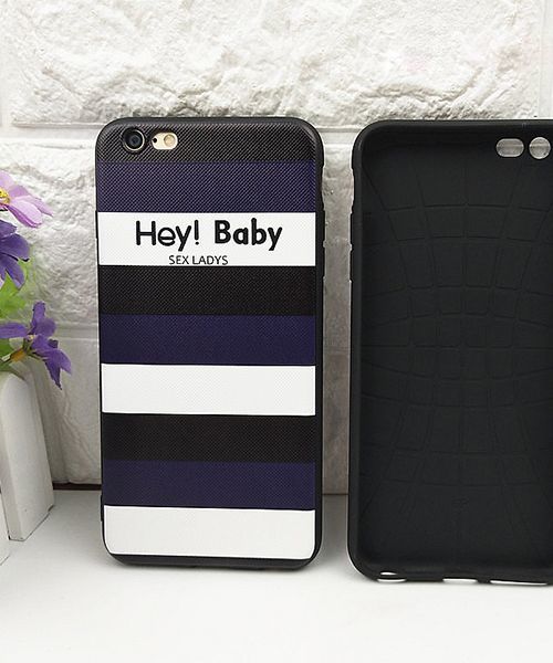 c.u.l（シーユーエル）の「【c.u.l】ボーダー トリコロール モノトーン アイフォンケース iPhoneカバー ipc326（スマホケース/カバー・レディース・レッド/ブルー・A/C/D/B）」の6枚目の写真